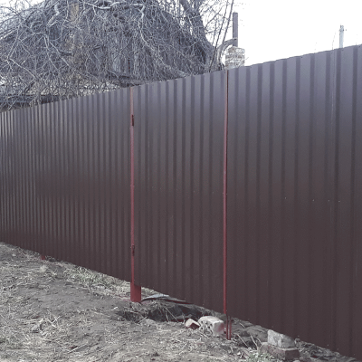 Забор под ключ